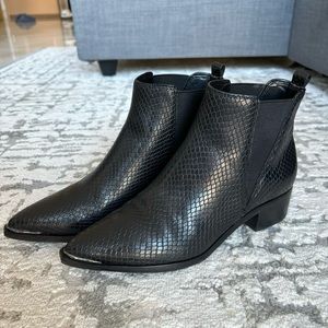 Marc Fisher Yale Leather Chelsea Boots